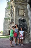 Sight-seeing on a hot, hot day